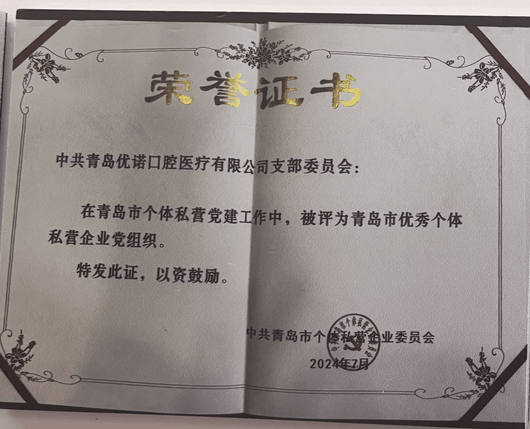 青岛市优秀个体私营企业党组织
